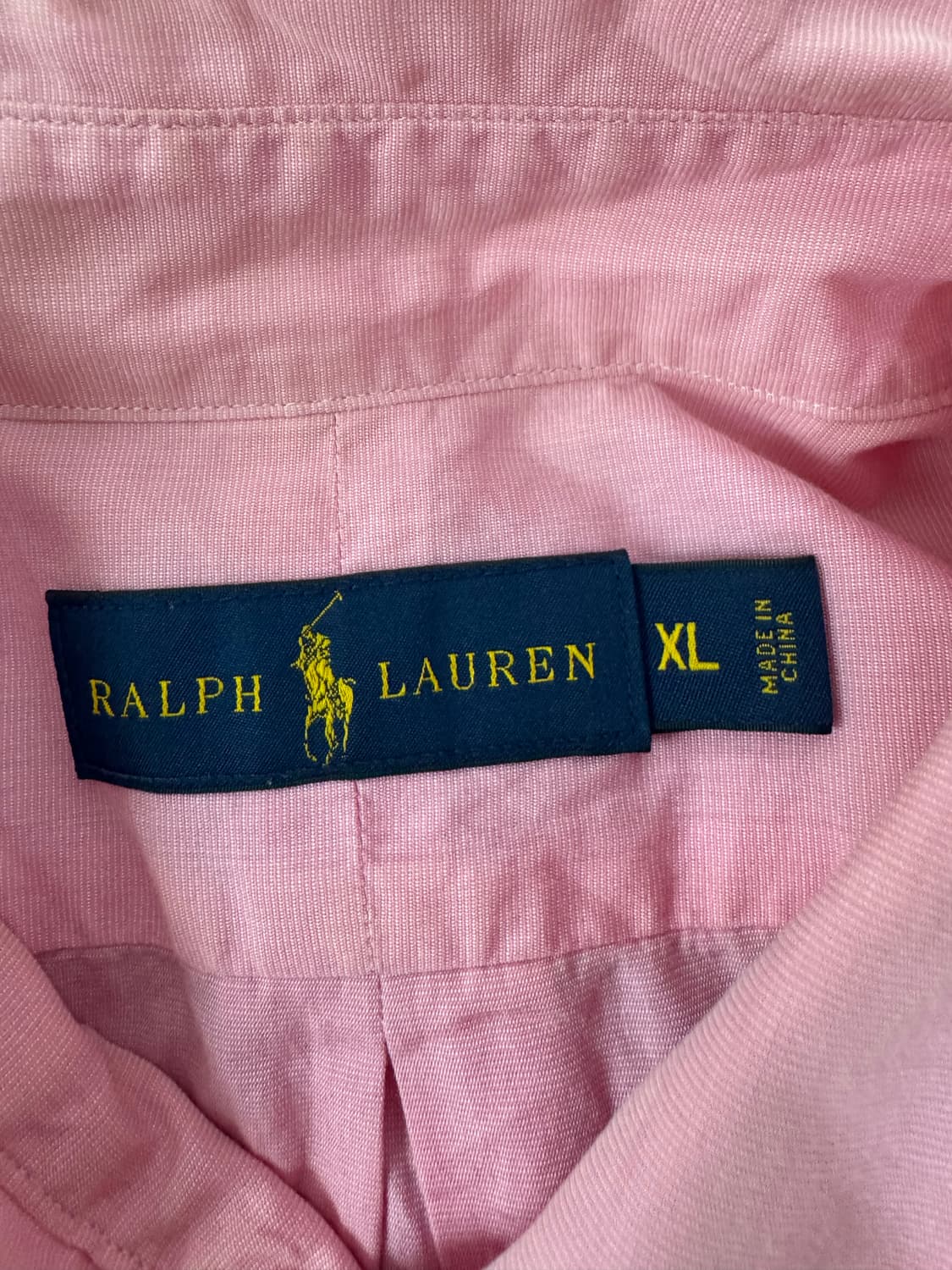 폴로 핑크 셔츠 XL 상품이미지3