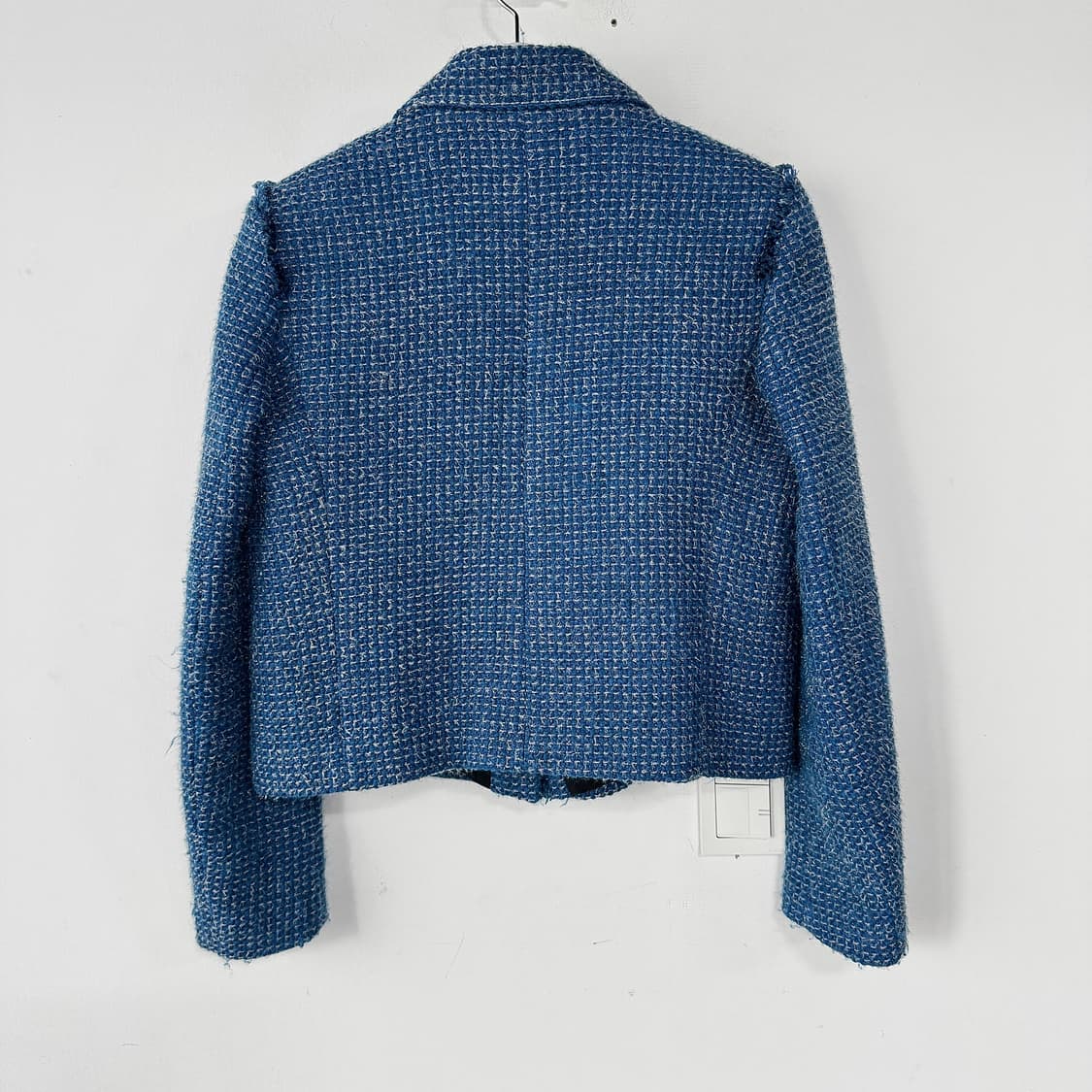 산드로 패치 디테일 울 트위드 자켓 상품이미지9