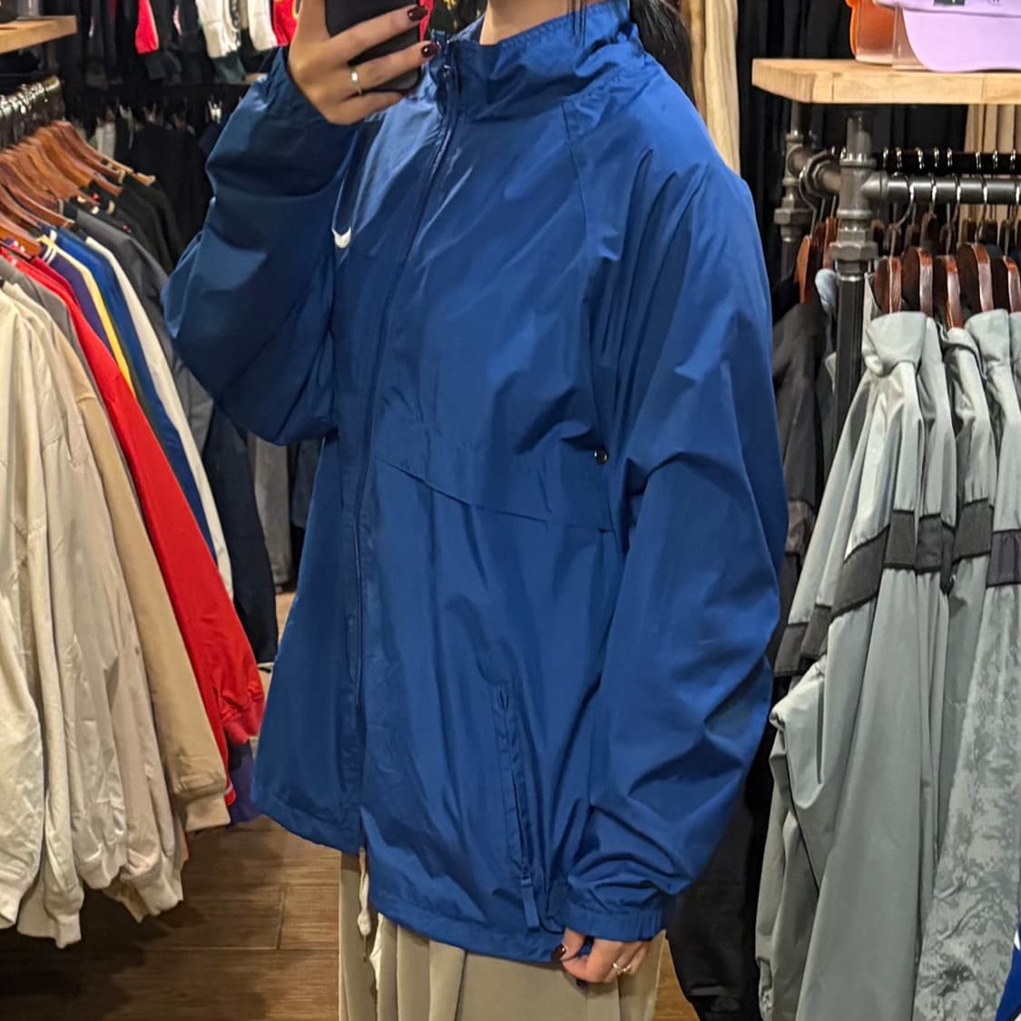 [HI] Nike 나이키 바람막이 블루 상품이미지3