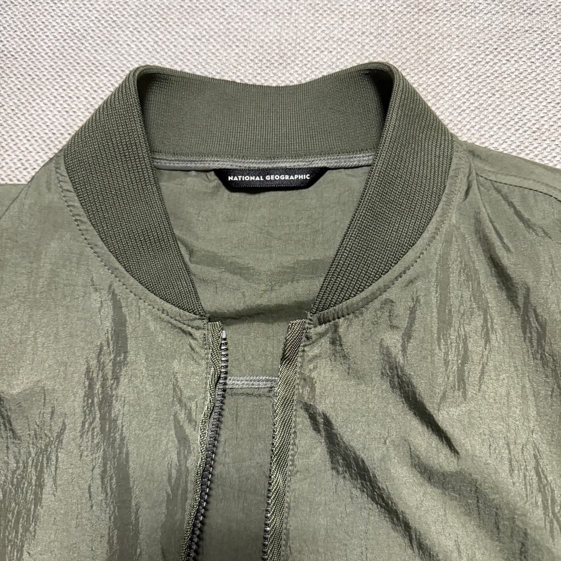 내셔널지오그래픽 나일론 봄버 자켓 상품이미지3