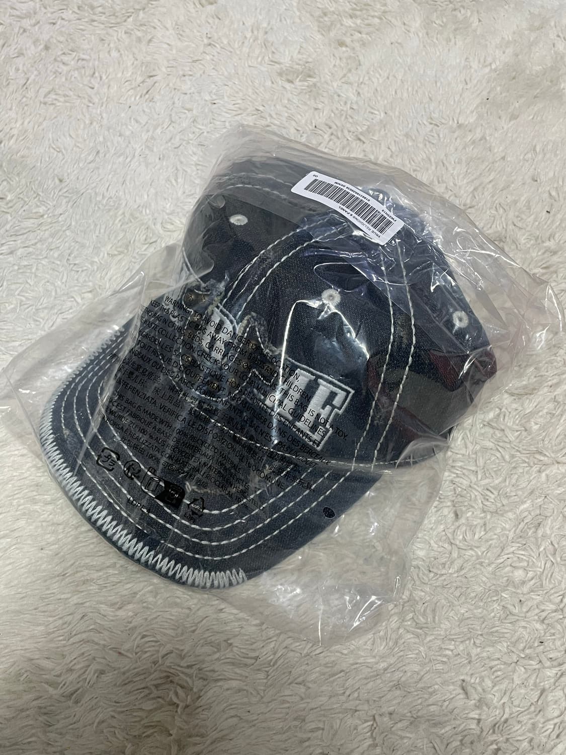 슈프림 트루릴리전 볼캡 더티 인디고 새제품 상품이미지2