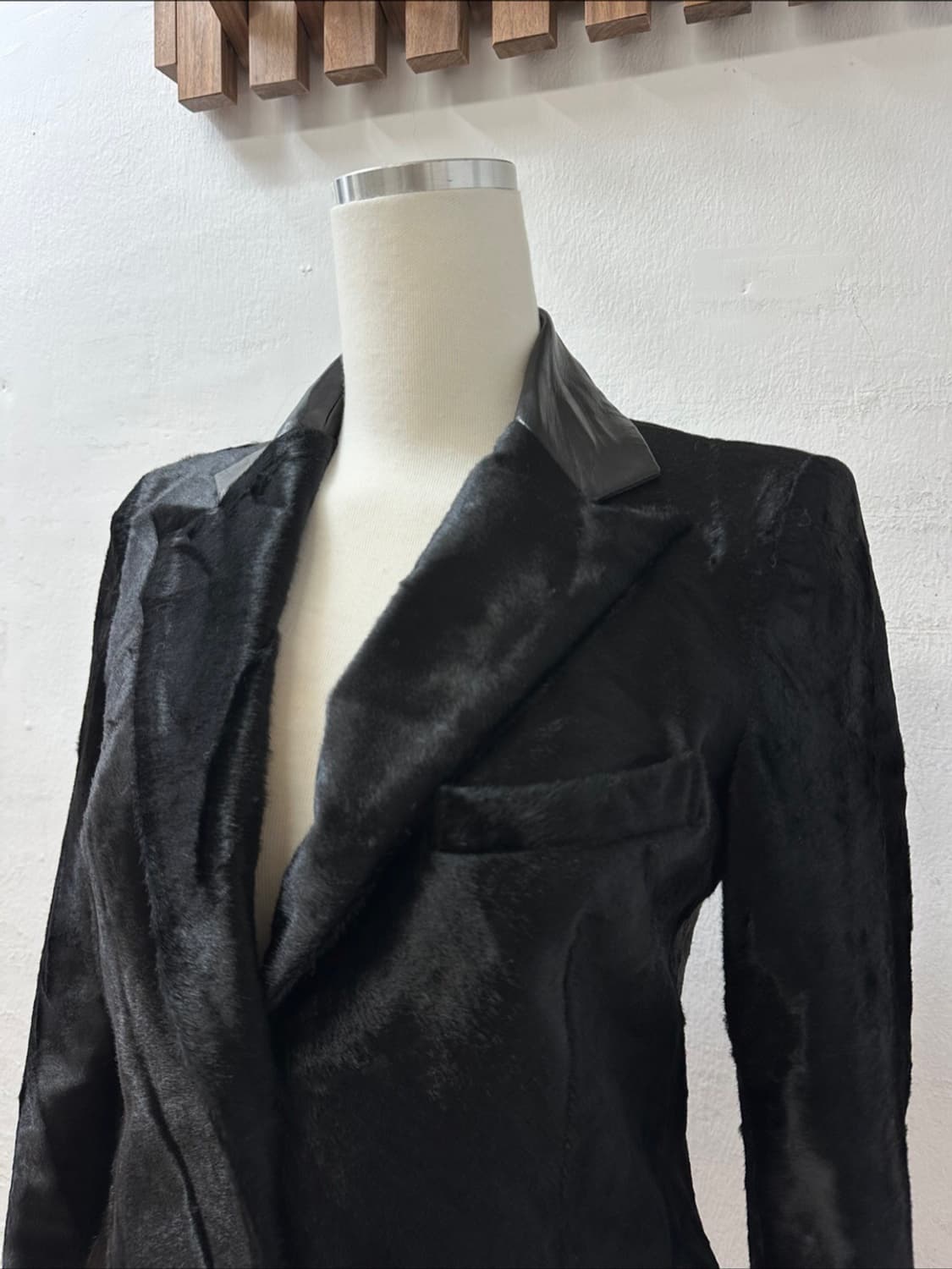 Italy 100%Baby Calfskin 카프스킨 송아지 가죽 자켓 상품이미지3