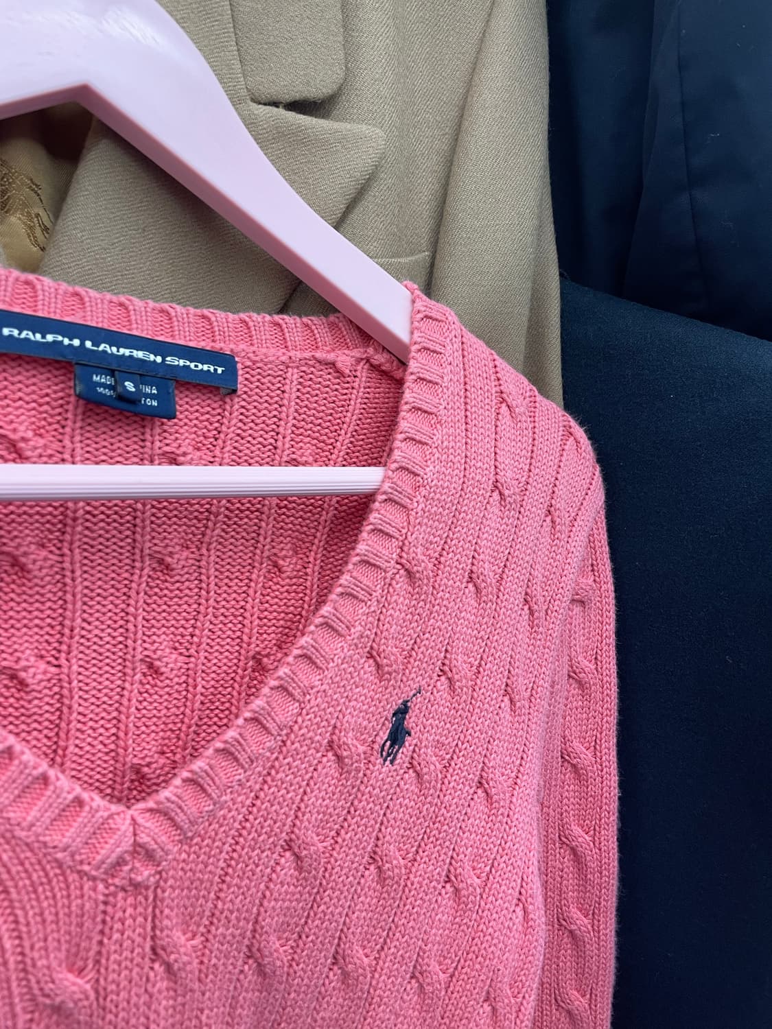 PRL 폴로 랄프로렌 꽈배기 니트 상품이미지5