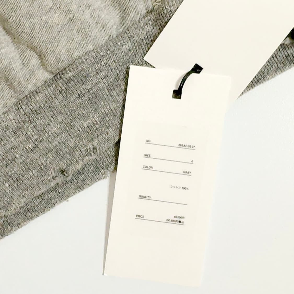 [4] 아프레쎄 26ss 빈티지 라이트웨이트 집업 후디 상품이미지5