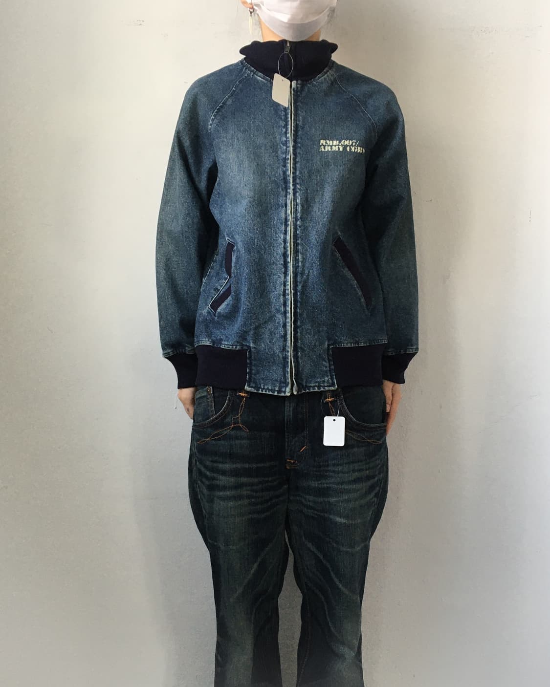 Denim bomber jacket 상품이미지5