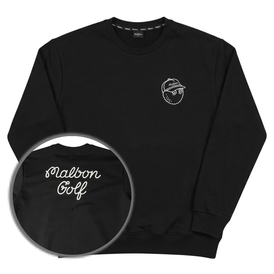 [100] malbon golf 말본 골프 맨투맨 상품이미지1