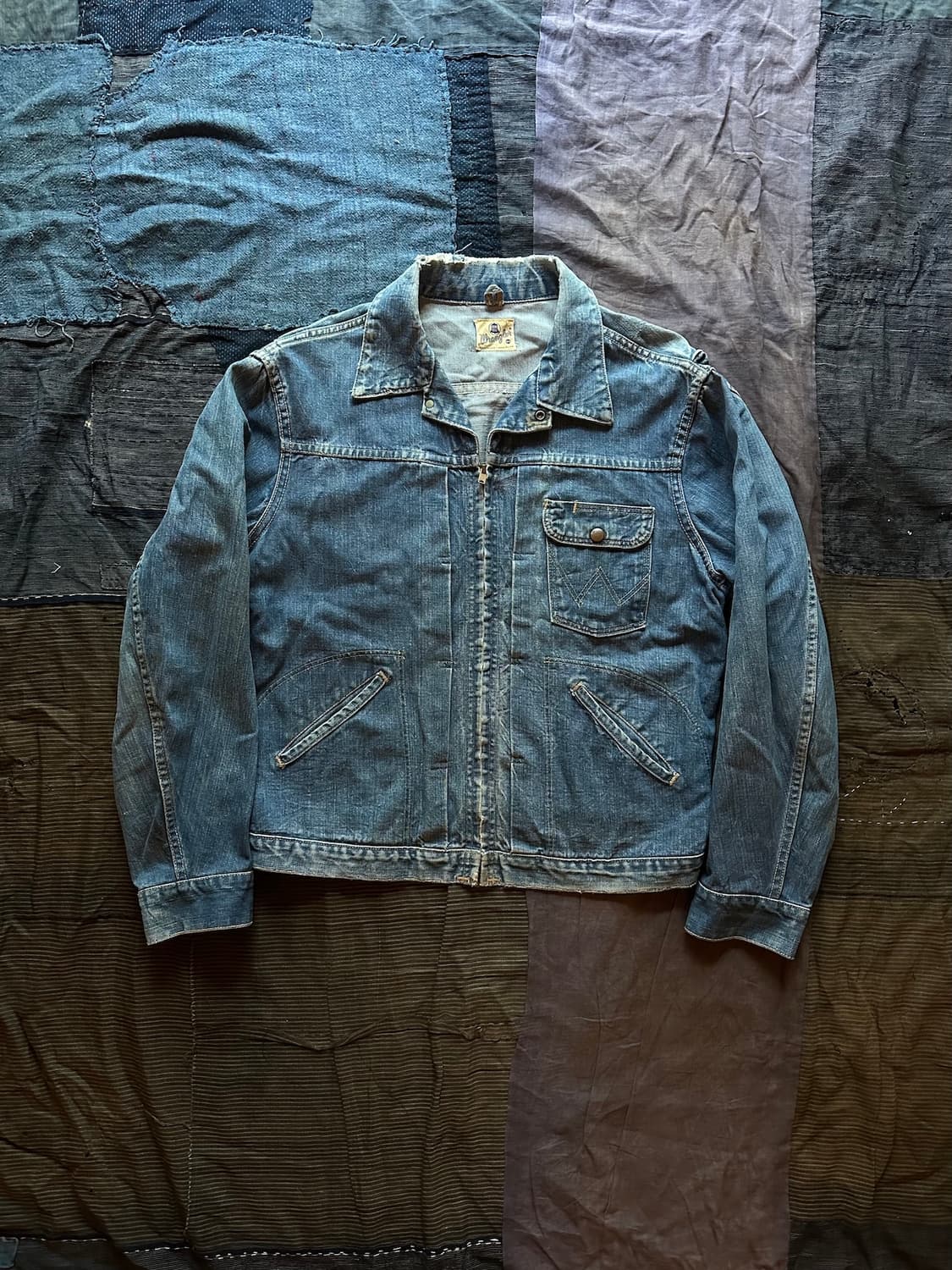 60s USA 빈티지 랭글러 11MJZ 데님 자켓 24MJZ 상품이미지1