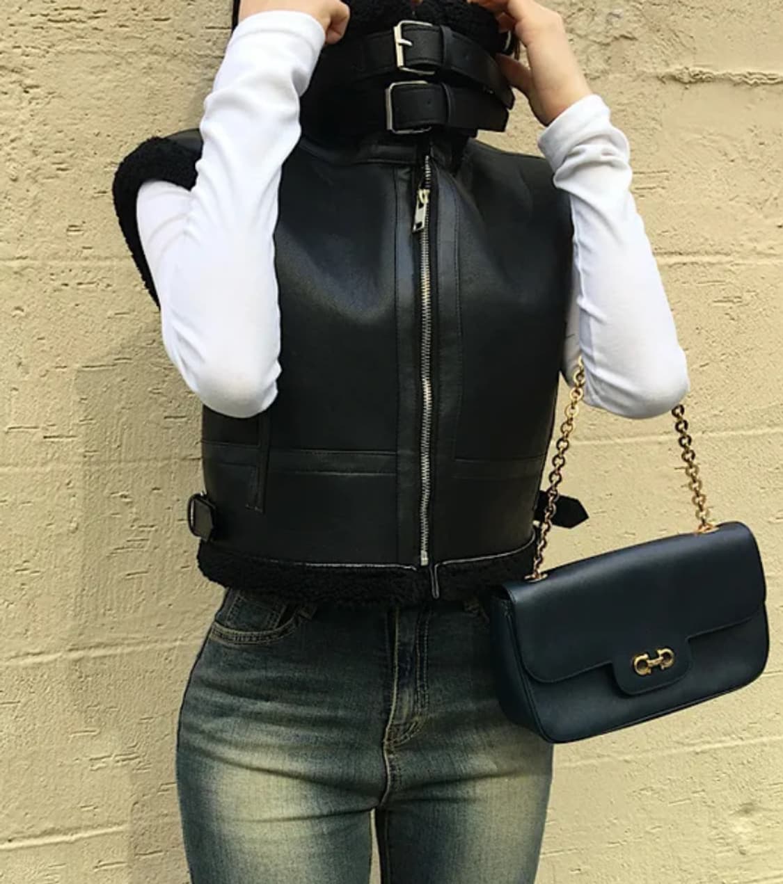 조끼 무스탕 상품이미지2