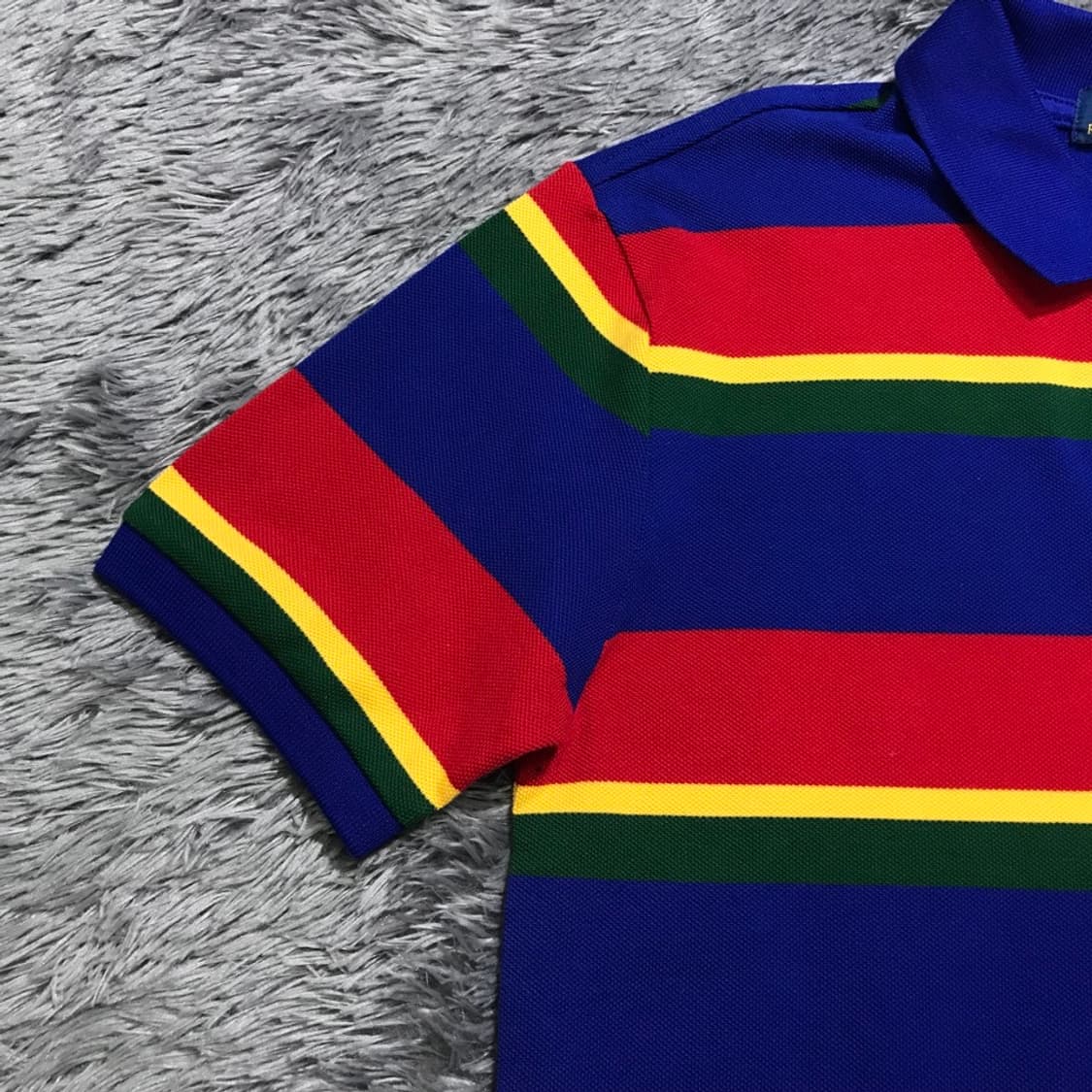 [[키즈 L,새상품] 폴로(POLO)랄프로렌 스트라이프 반팔티k65 상품이미지5