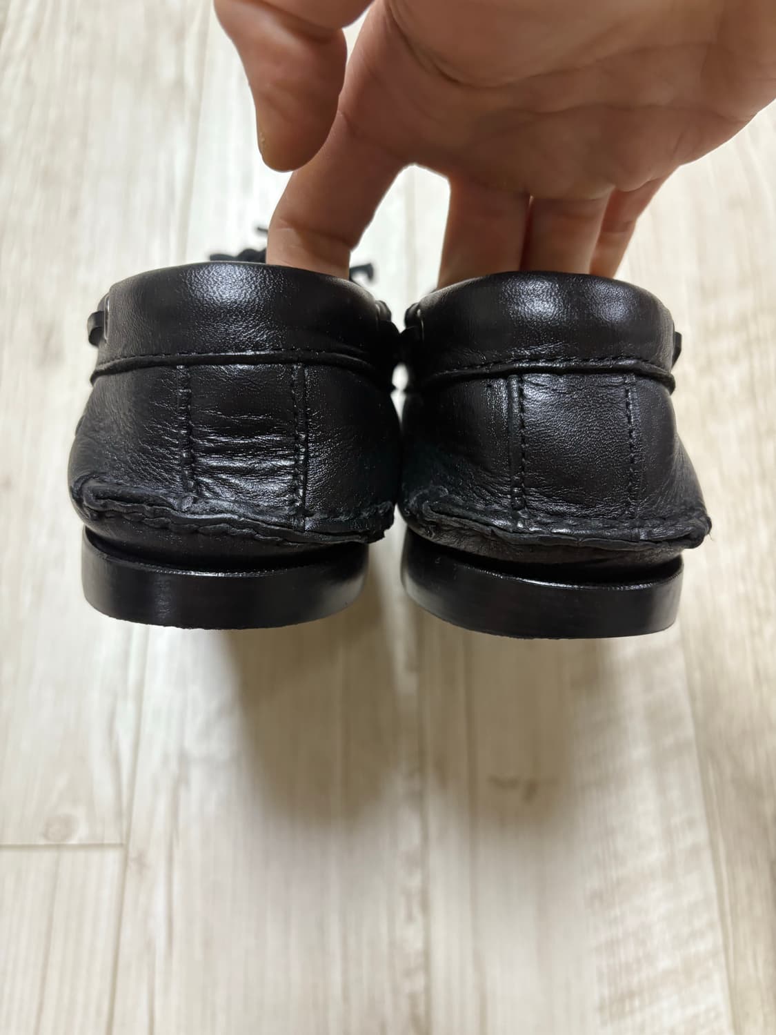 팀버랜드 보트슈즈 레더 블랙 265 상품이미지5