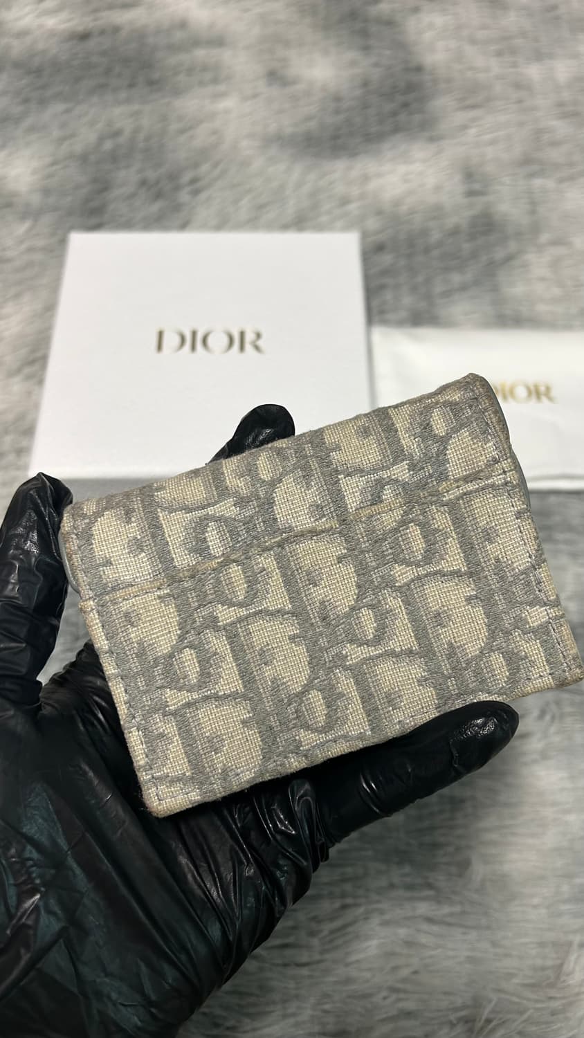 디올 오블리크 새들 카드지갑 상품이미지2