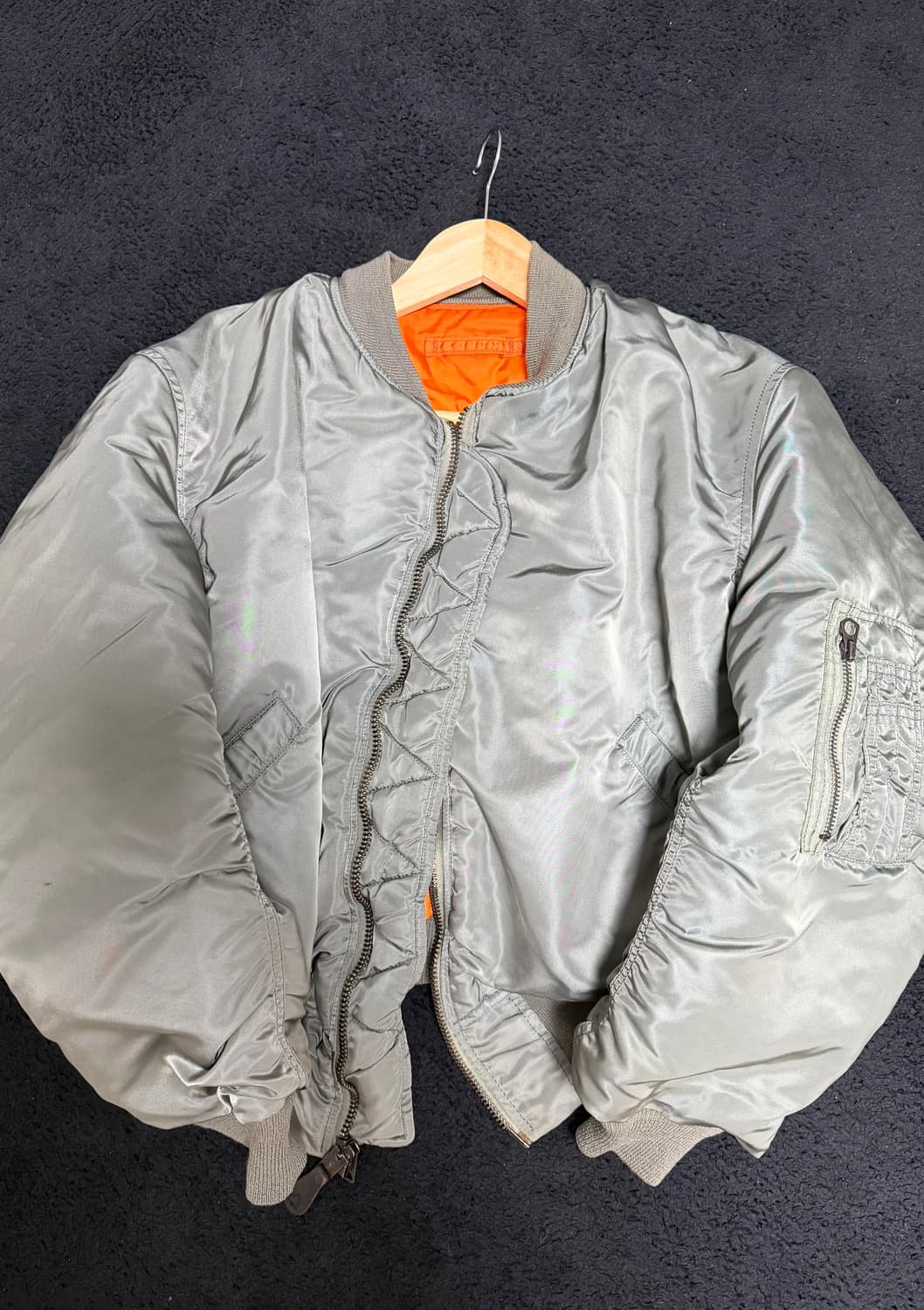 알파인더스트리 MA-1 8279D XL 정밀복각 상품이미지1