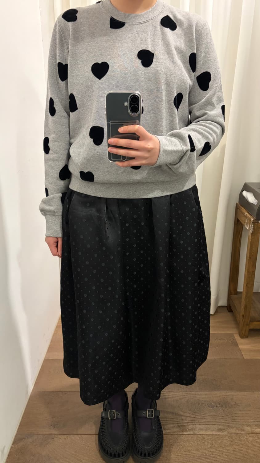 Heart Dot Sweater 상품이미지2