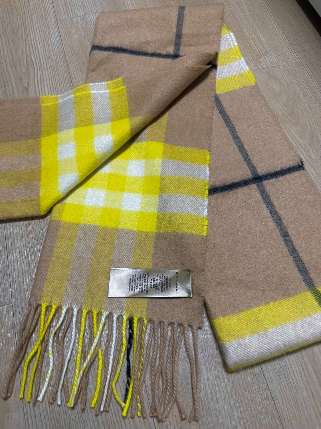 버버리 캐시미어 머플러:) 캐시미어100% 버버리목도리 상품이미지5