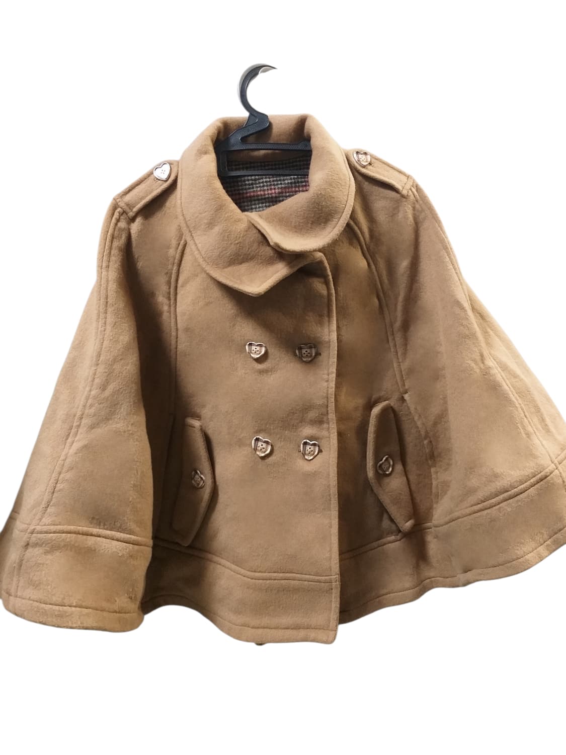 양산형지뢰계 케이프망토코트 달천 로리타 펑크 캐캐체 핀터깔 라떼히메갸루 상품이미지1