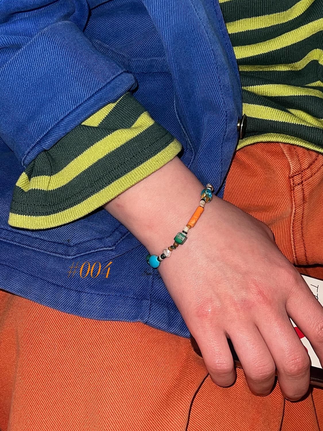 {핸드메이드} 여름 포인트 빈티지 팔찌🔸 상품이미지2