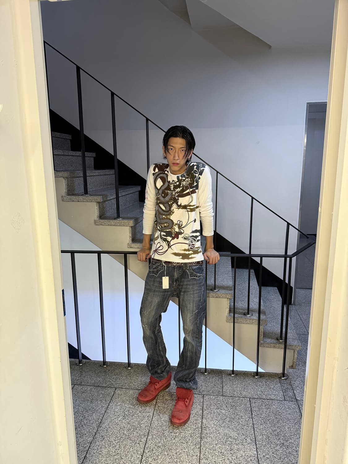 irezumi rib knit 상품이미지5