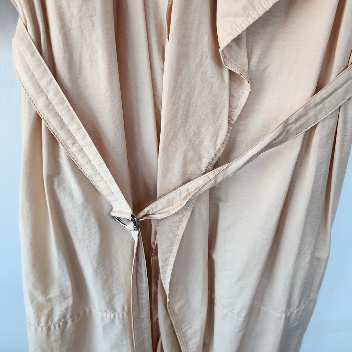 명품 러블리 반팔 셔츠 원피스 겸 트렌치 상품이미지3