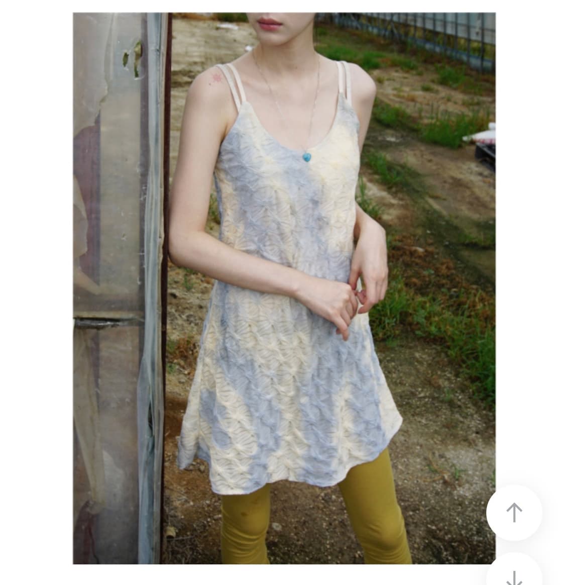 김아홉 rain-drop dress(vanilla grey) 상품이미지2