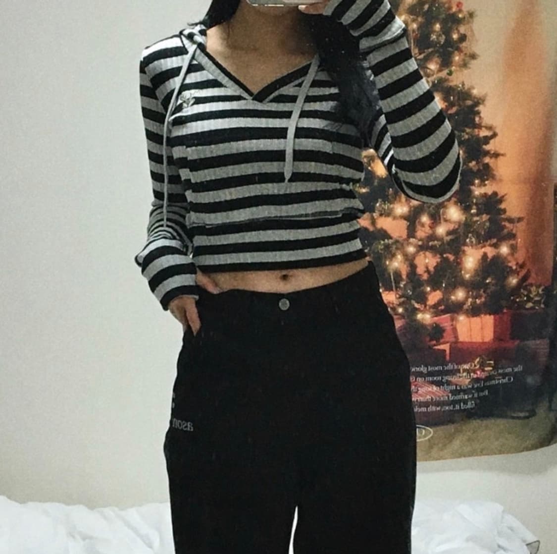 플리즈노팔로우 디어 후드 탑 상품이미지3