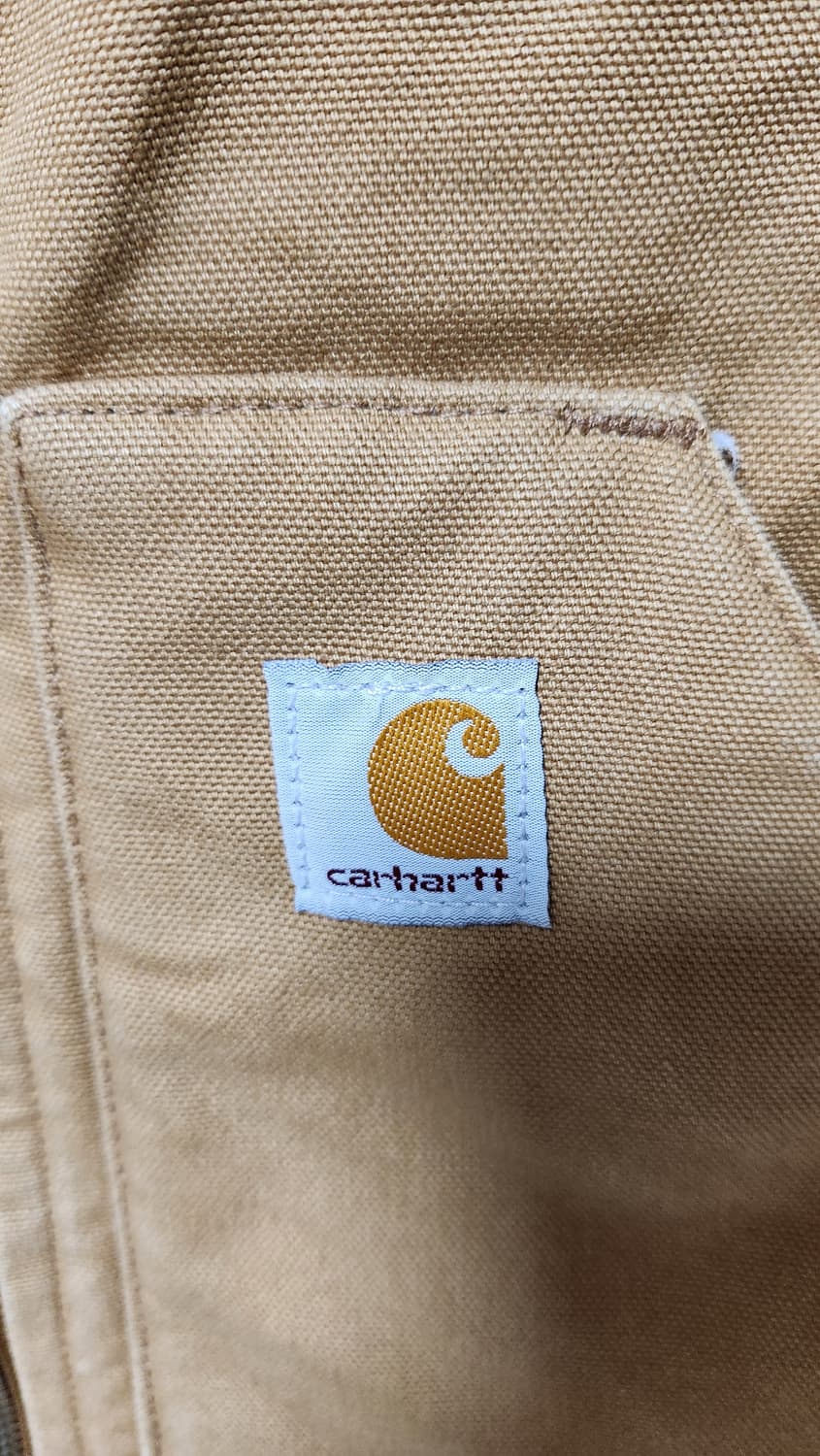 칼하트 브라운 퀼팅조끼 s 상품이미지3