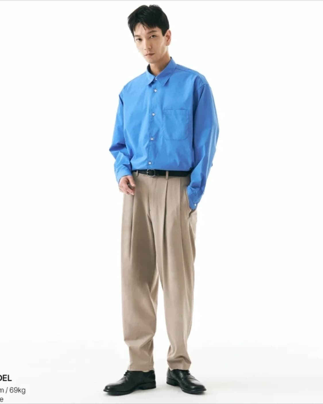 비얼디드키드(BEARDED KID) 밴딩 실루엣 팬츠 상품이미지1