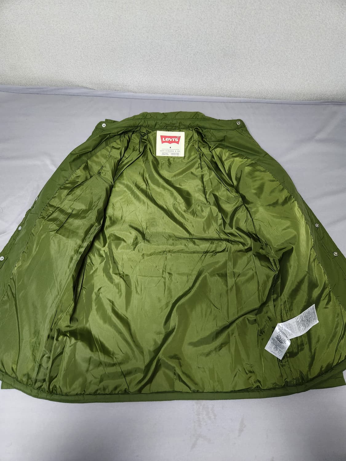 리바이스 퀄팅 패딩 자켓 M 상품이미지3