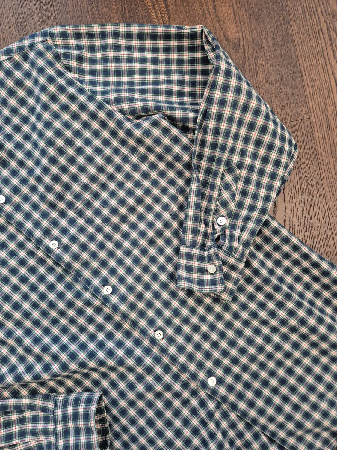 SUH SANGYOUNG Oxford Check Shirts 상품이미지4