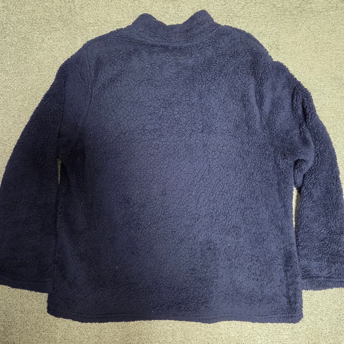 Carole Hochman 네이비 집업 후리스 L(100) 상품이미지5