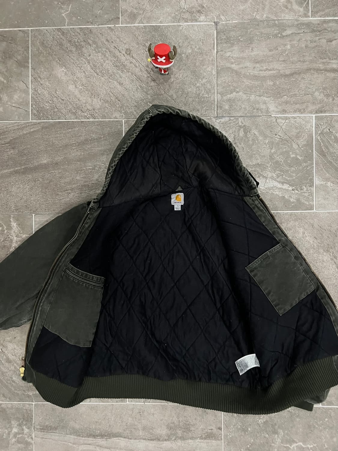 (L) 칼하트 덕 액티브 후드자켓 J130 MOS 모스그린 상품이미지3