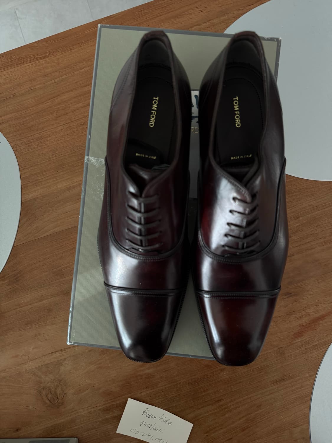 톰포드 지아니 더비 브라운  상품이미지2