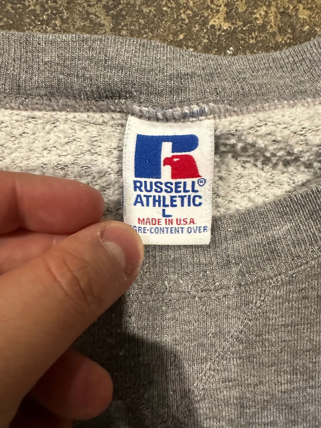 빈티지 90s 러셀 스웻셔츠 상품이미지3