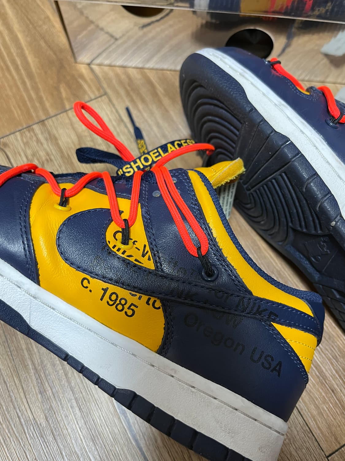 덩크로우 오프화이트 미시건 255  상품이미지6