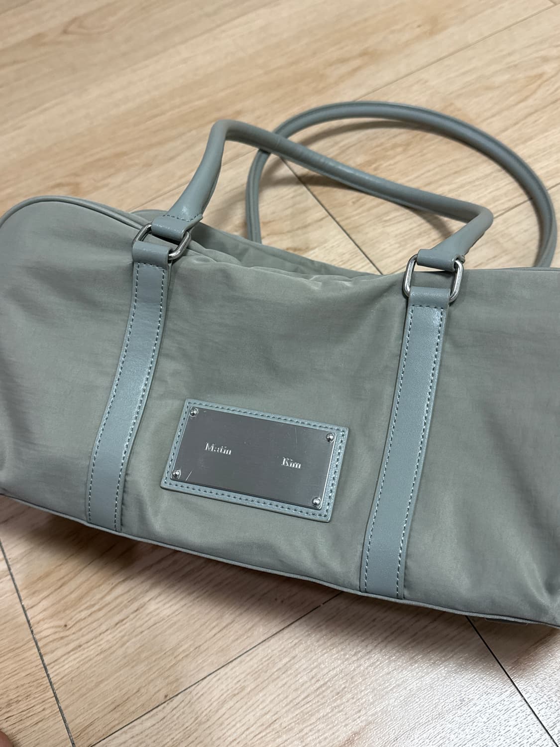 SPORTY TOTE BAG IN LIGHT KHAKI 상품이미지5