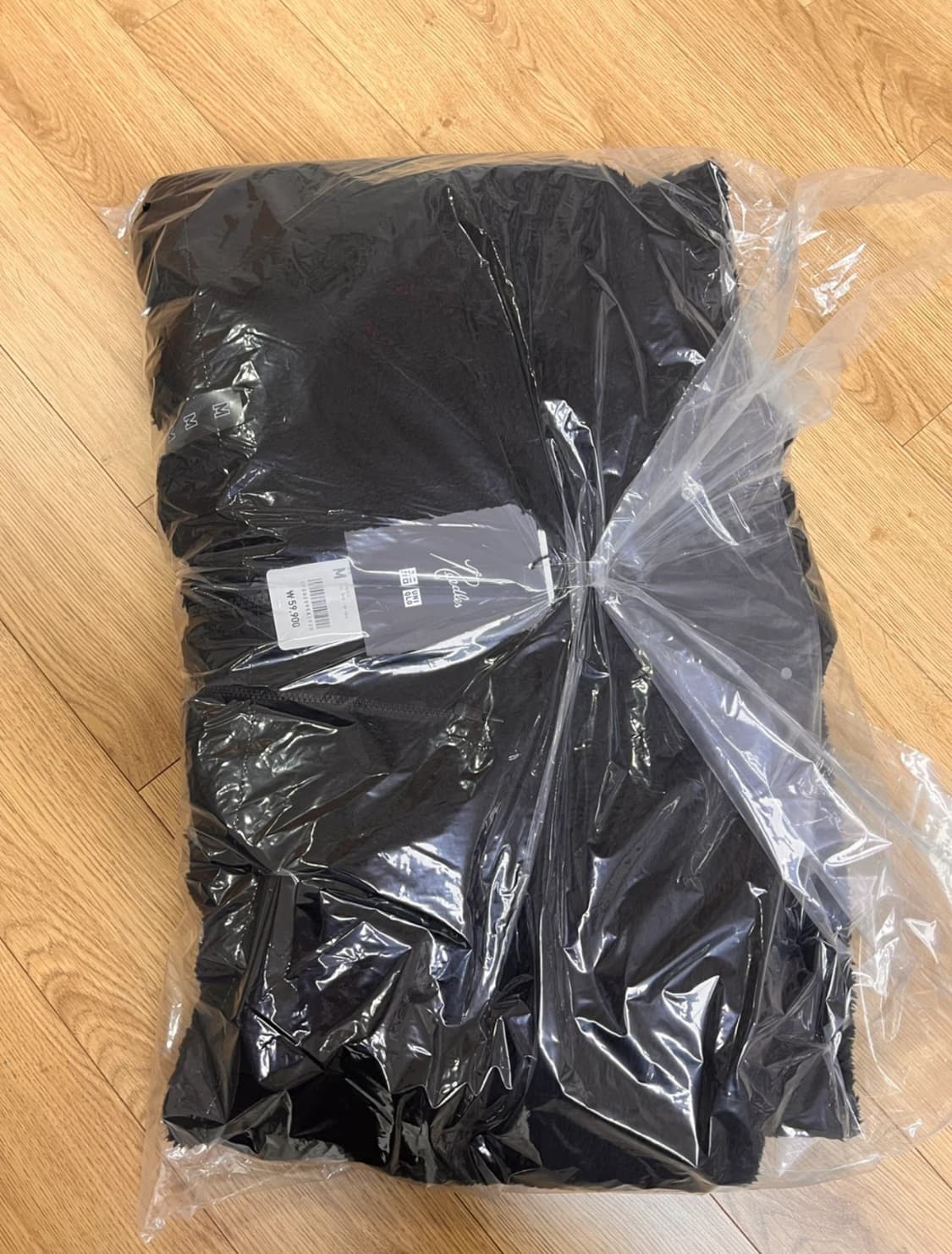 유니클로 니들스  후리스 블랙 풀업재킷 M 사이즈 새상품 상품이미지2