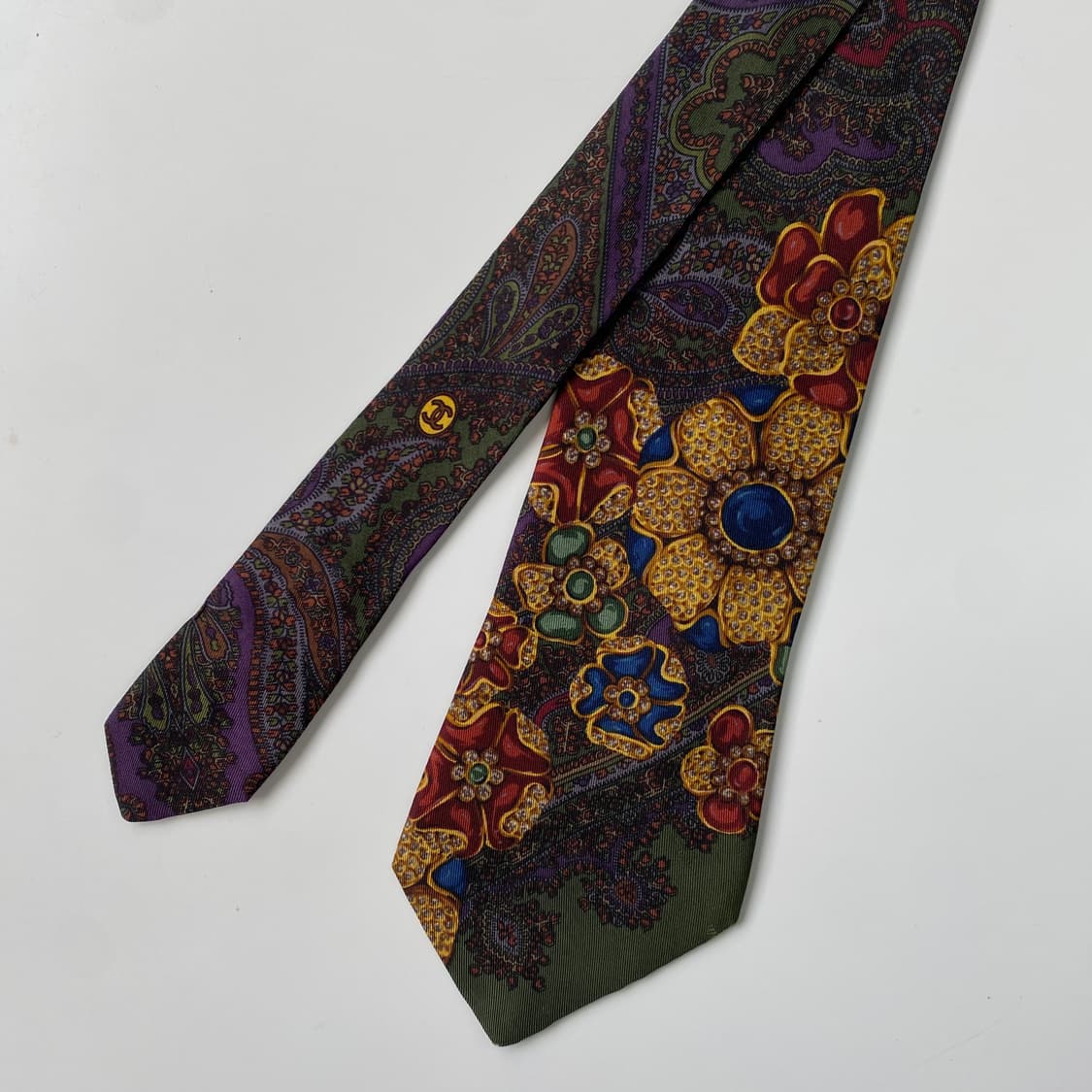 샤넬(CHANEL) 명품 정품 넥타이 상품이미지1