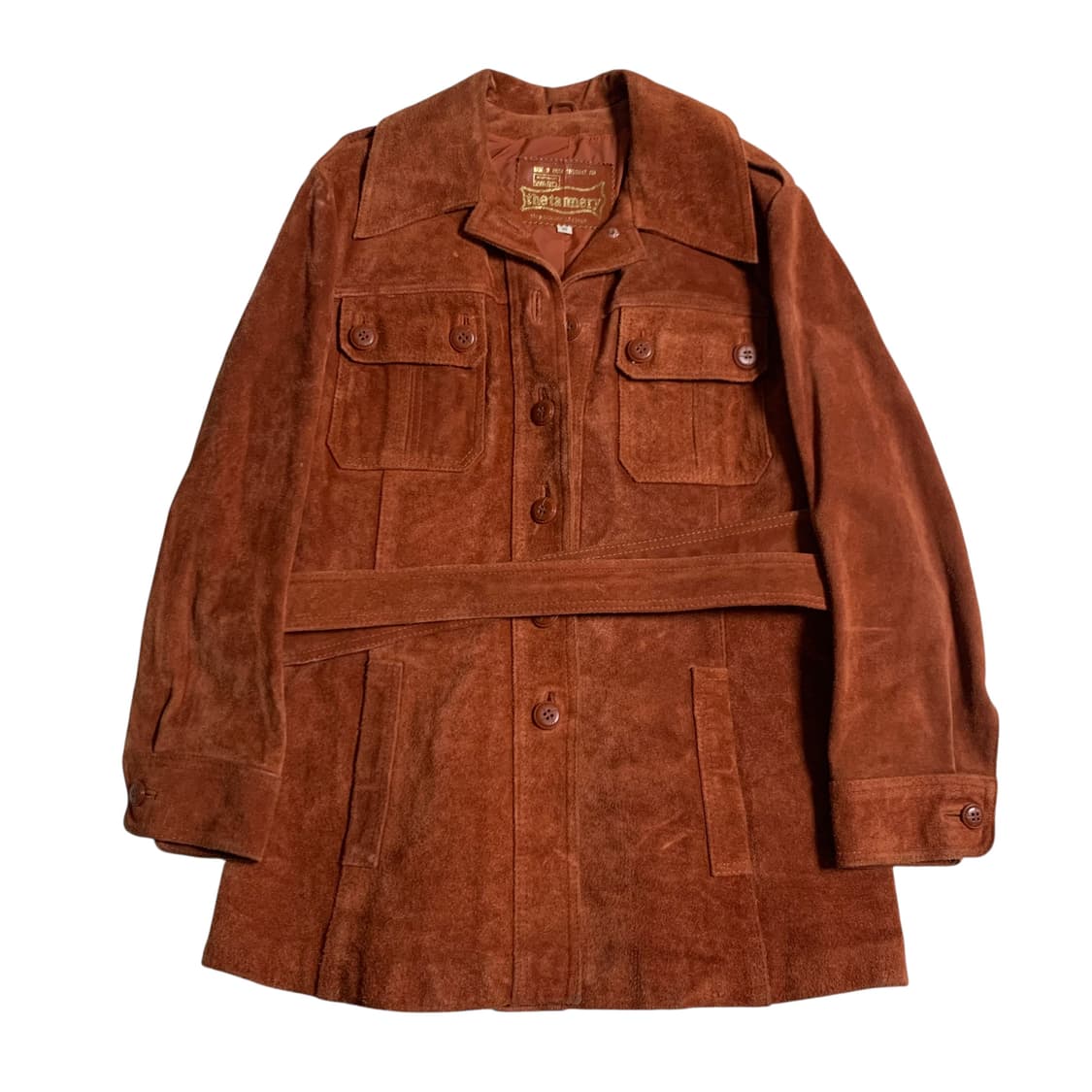 [S] 70s Montgomery Suede Leather jacket 상품이미지1