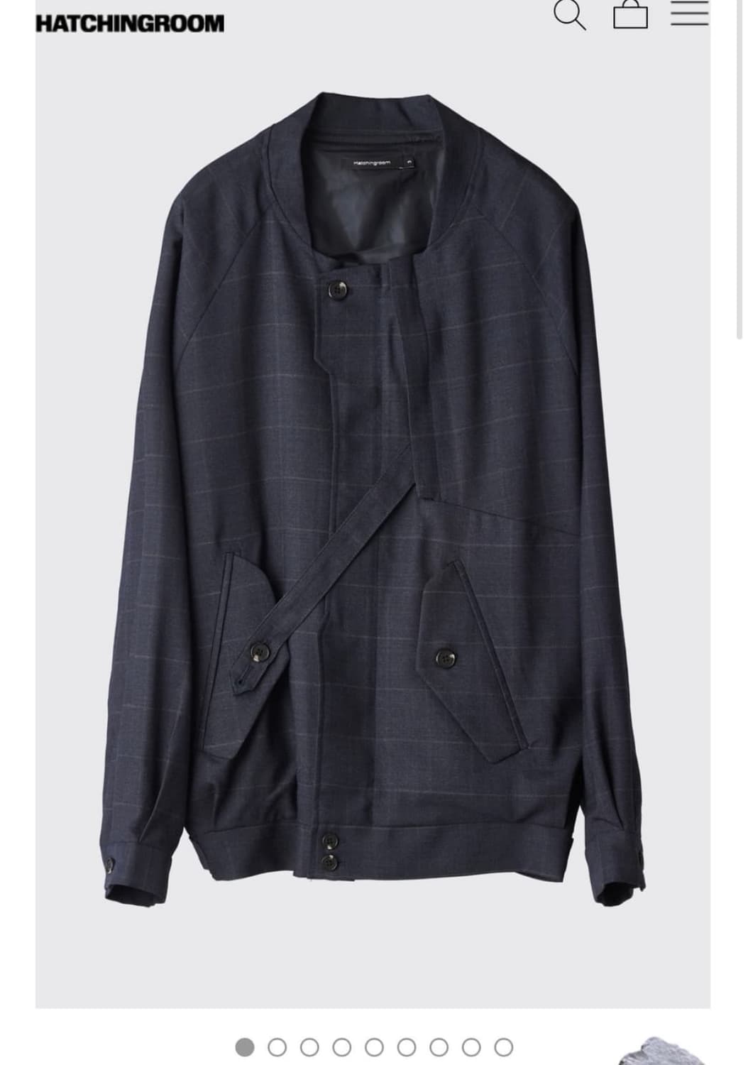 해칭룸 논카라 자켓 3 상품이미지1