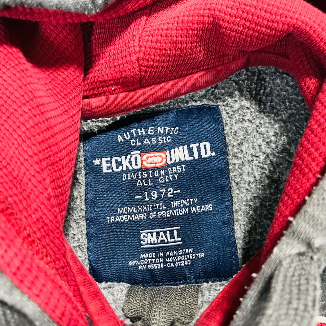 빈티지 에코 후드집업  상품이미지3