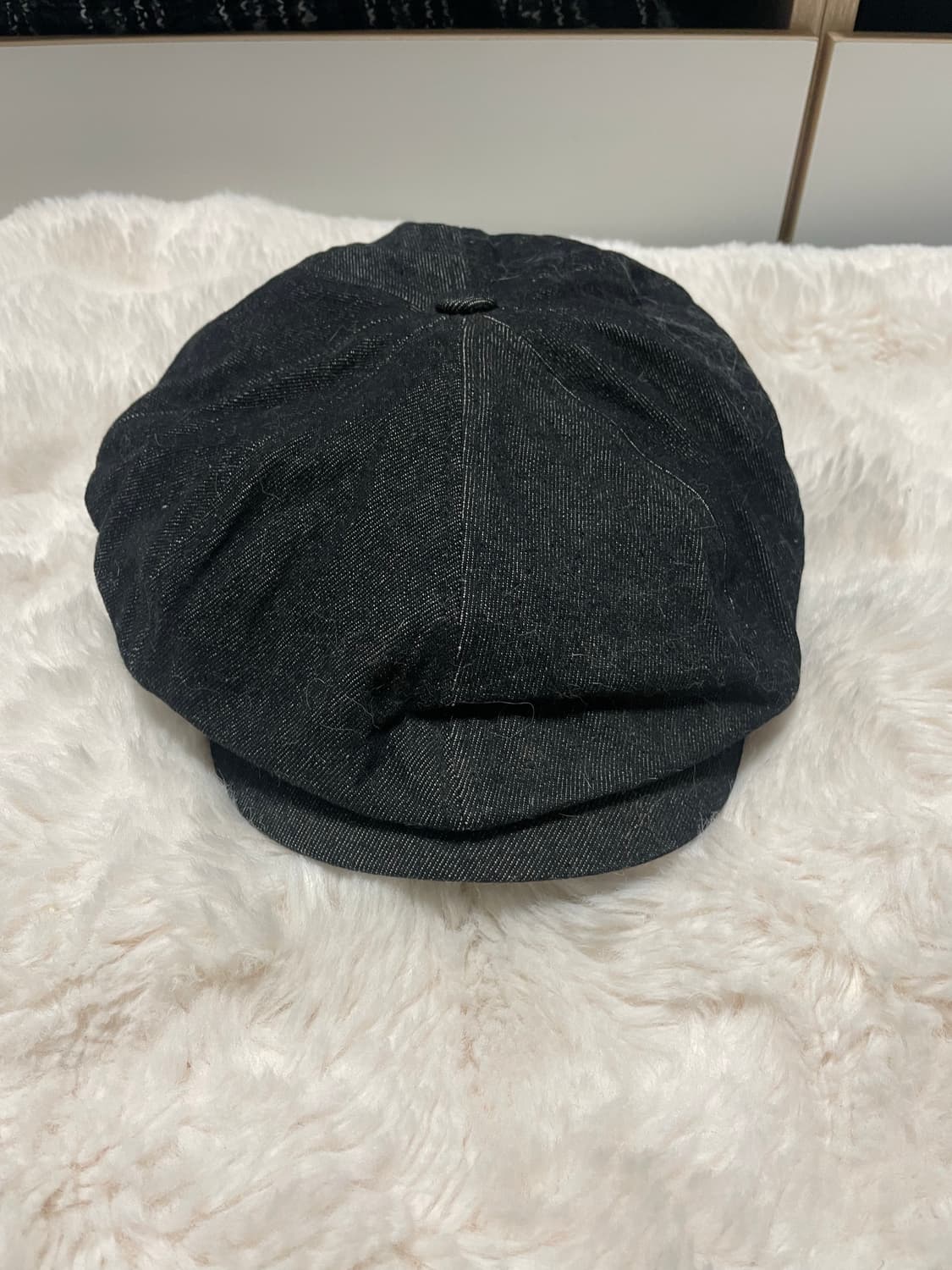 재팬 빈티지 데님 헌팅캡 상품이미지1