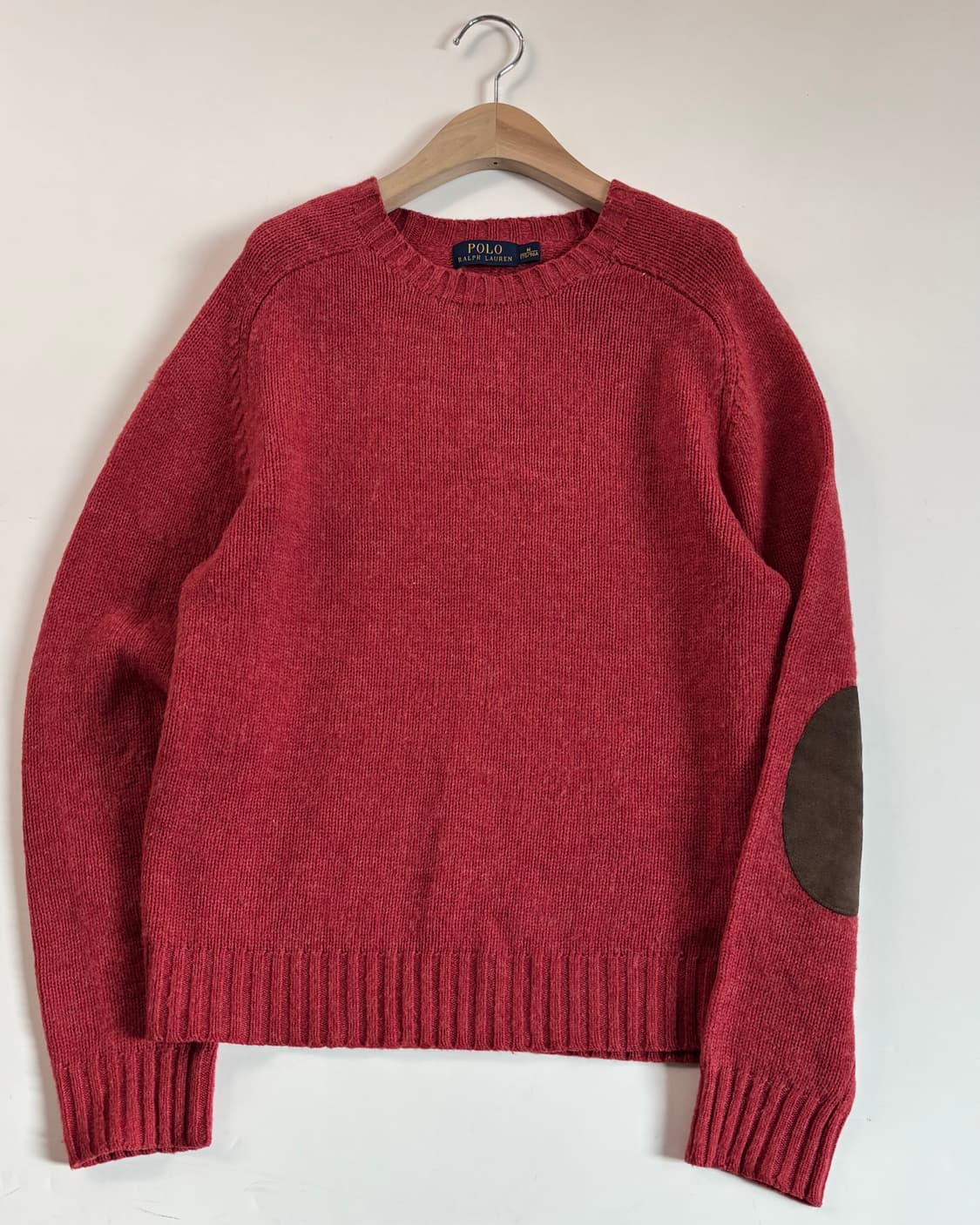 Polo 폴로 랄프로렌 신형 엘보우패치 울 니트 상품이미지3