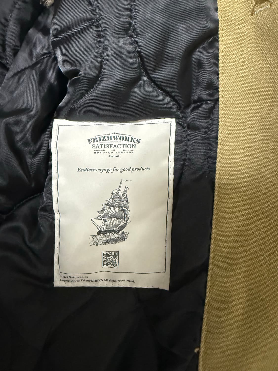 프리즘웍스 덱자켓 M 사이즈 상품이미지4