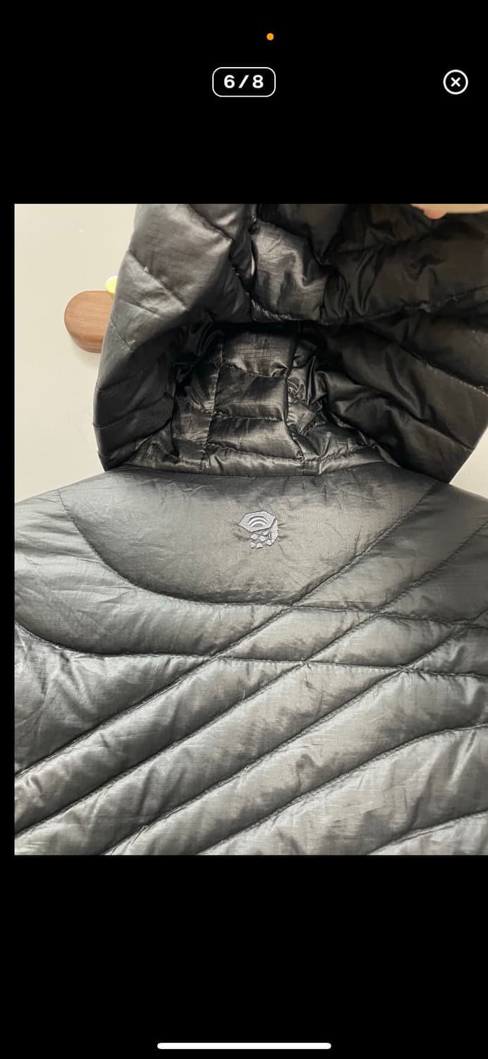 마운틴 하드웨어 블랙 경량 다운 패딩 A2765 상품이미지6