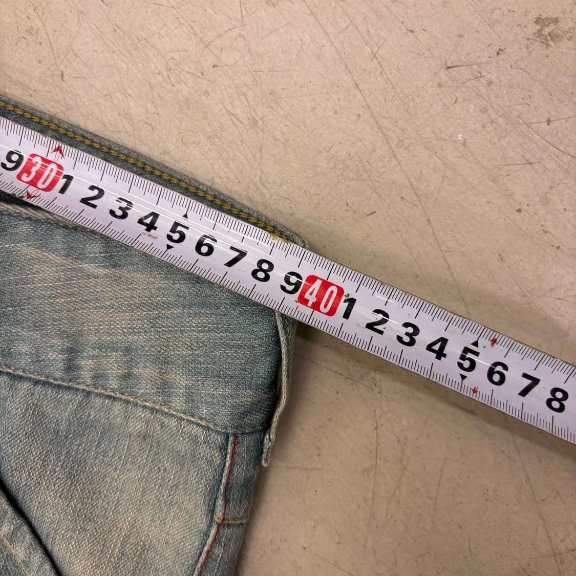 리바이스 엔지니어드 워싱 데님 팬츠 상품이미지6