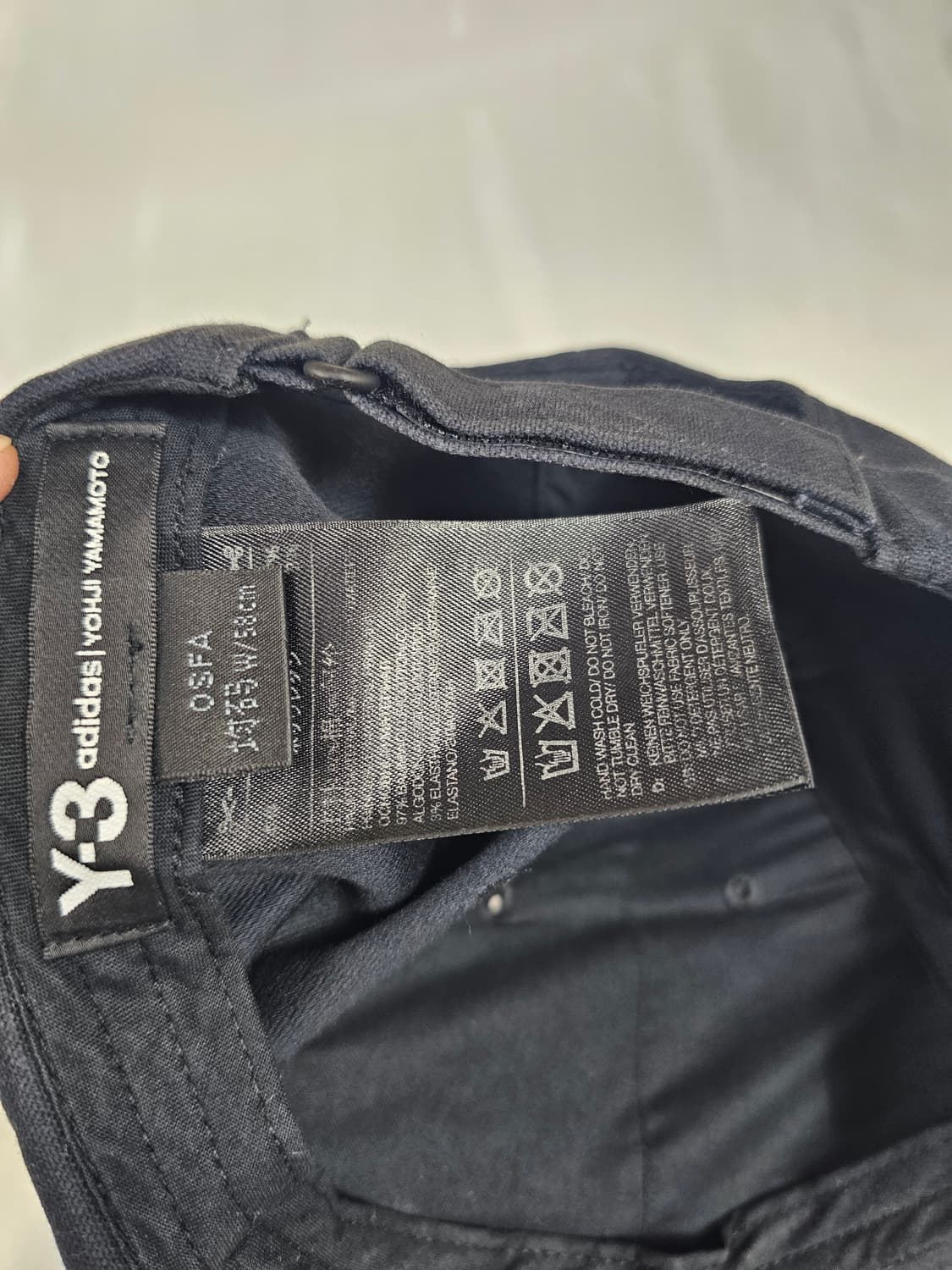 y-3볼캡 상품이미지6