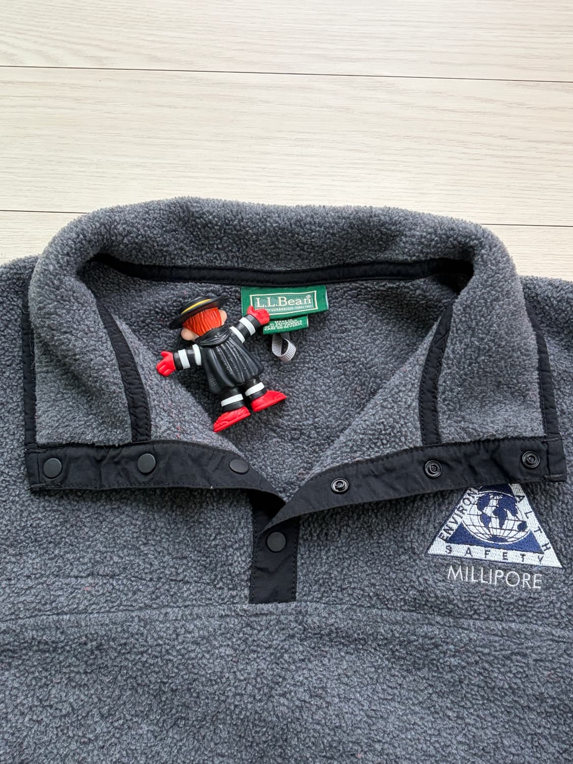 90s LLBean 엘엘빈 신칠라 USA 플리스 L (103-105) 상품이미지1