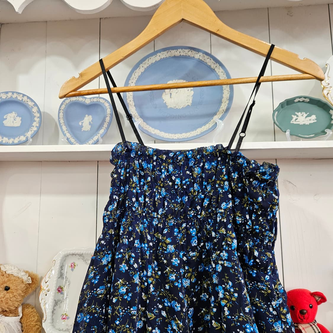 no0327플로럴 2way  롱원피스 / 튜브 원피스 상품이미지6