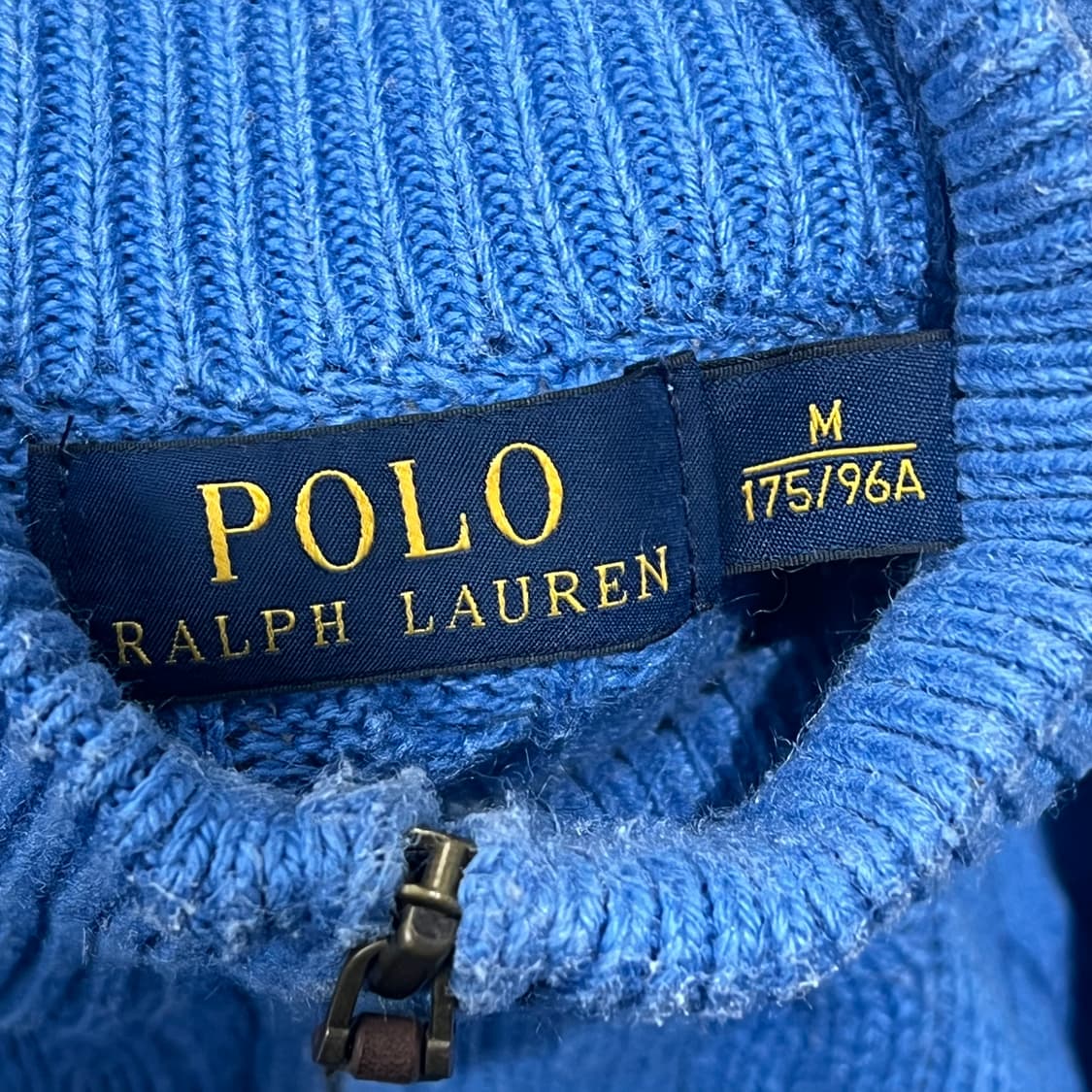 폴로 랄프로렌 반집업 꽈배기 니트 s09331 상품이미지5