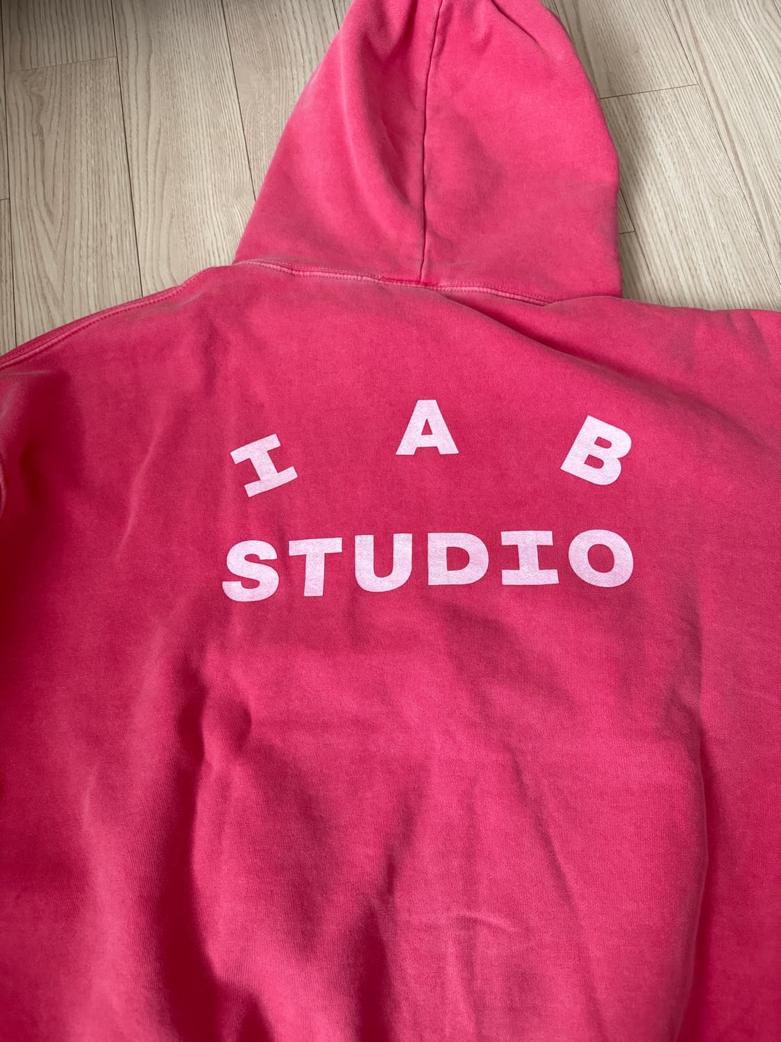 IAB Studio 피그먼트 후드 & 색 코랄 상품이미지4