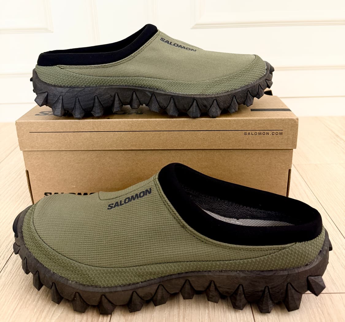 (255)(새상품)살로몬 스노우 클로그 딥 그린 방한화 상품이미지1